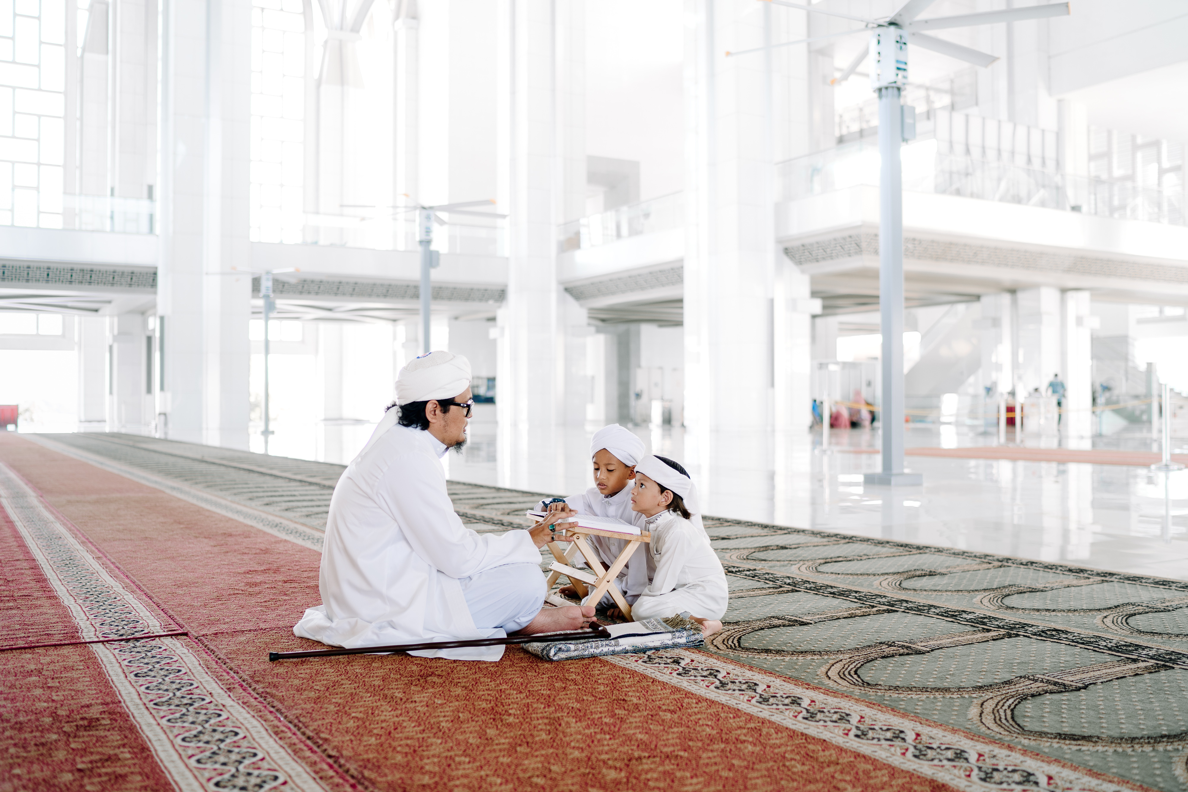 nos reunimos para aprender el libro de Allah